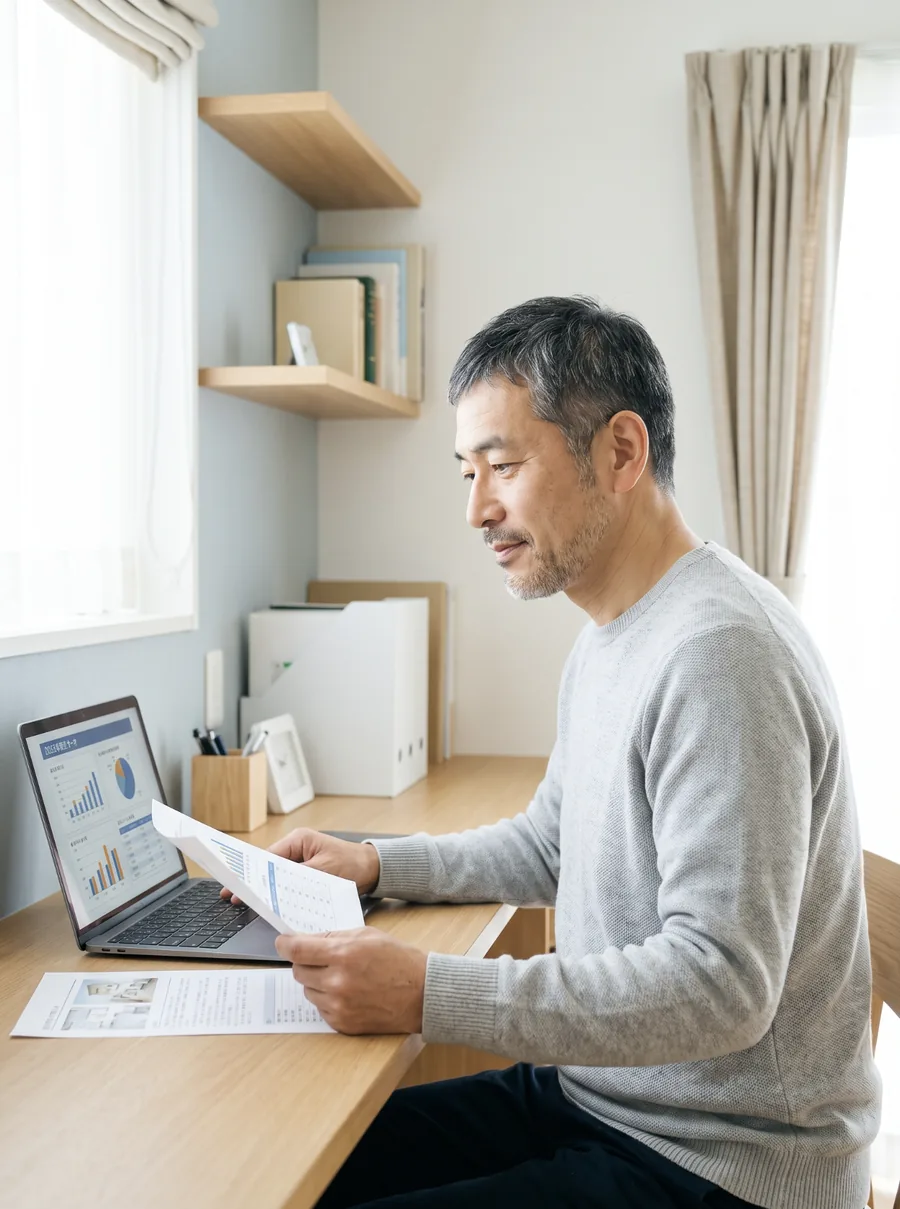 不動産投資の判断材料を確認する投資家